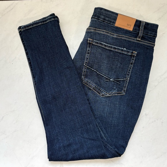 BKE Size 32 Gabby Curvy Fit High Rise Ankle Skinny Jeans Dark Wash Western - Picture 7 of 7